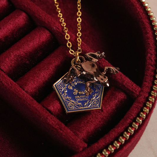 Harry Potter Chocolate Frog Necklace