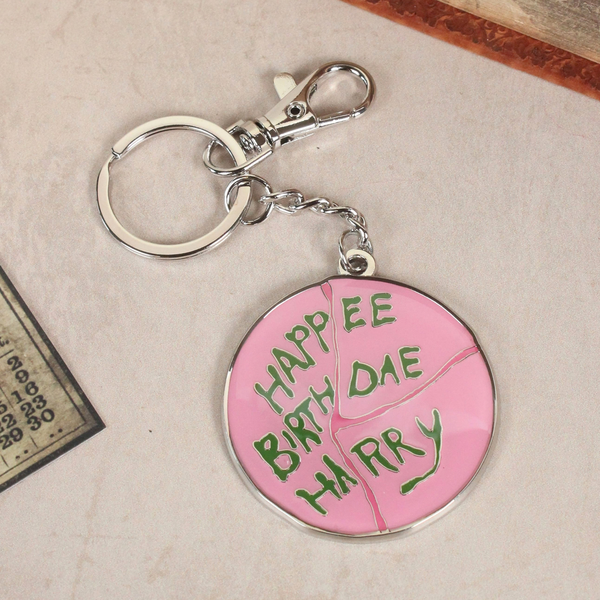 Harry Potter Happee Birthdae Harry Cake Keyring