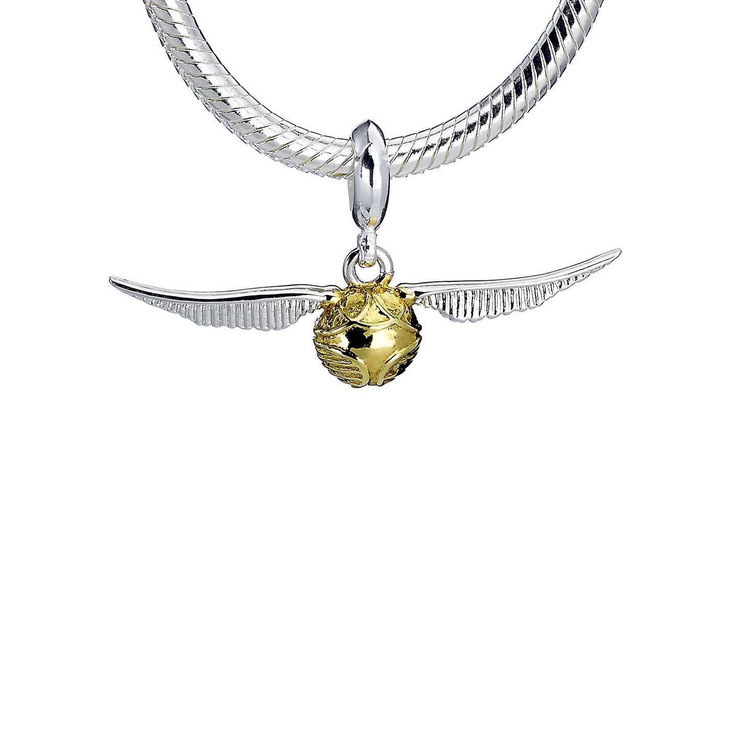 Harry Potter Golden Snitch Charm - Sterling Silver