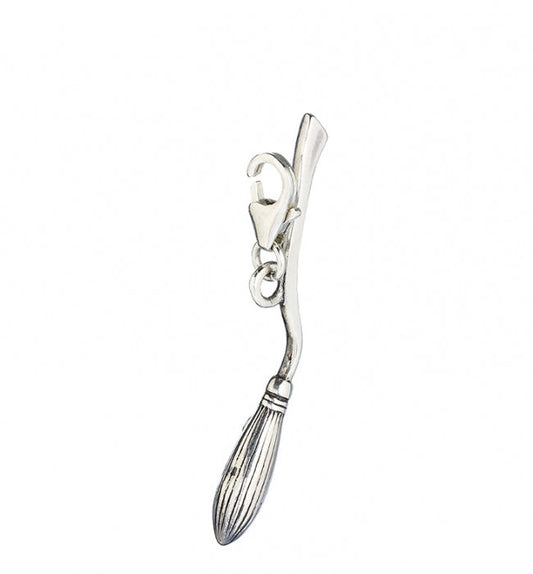 Harry Potter Nimbus 2000 Broomstick Charm - Sterling Silver