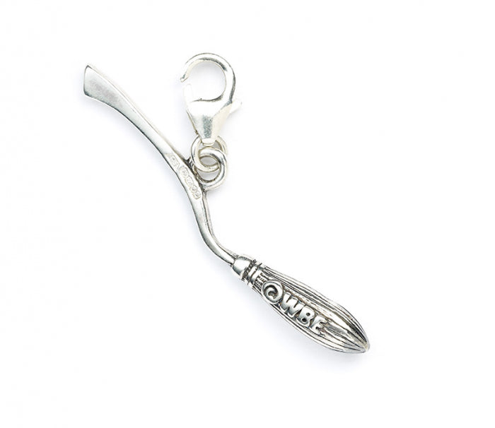 Harry Potter Nimbus 2000 Broomstick Charm - Sterling Silver