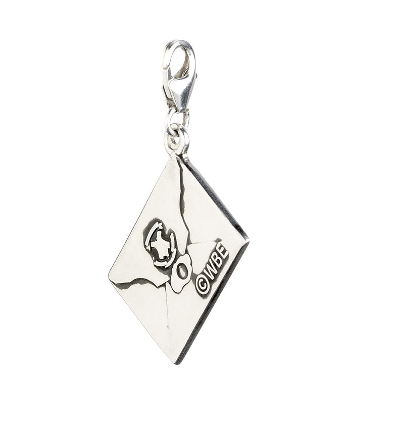 Harry Potter Hogwarts Acceptance Letter Charm - Sterling Silver