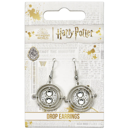 Harry Potter Fixed Time Turner Drop Earrings