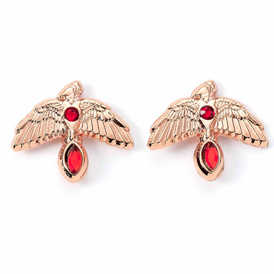 Harry Potter Fawkes Stud Earrings