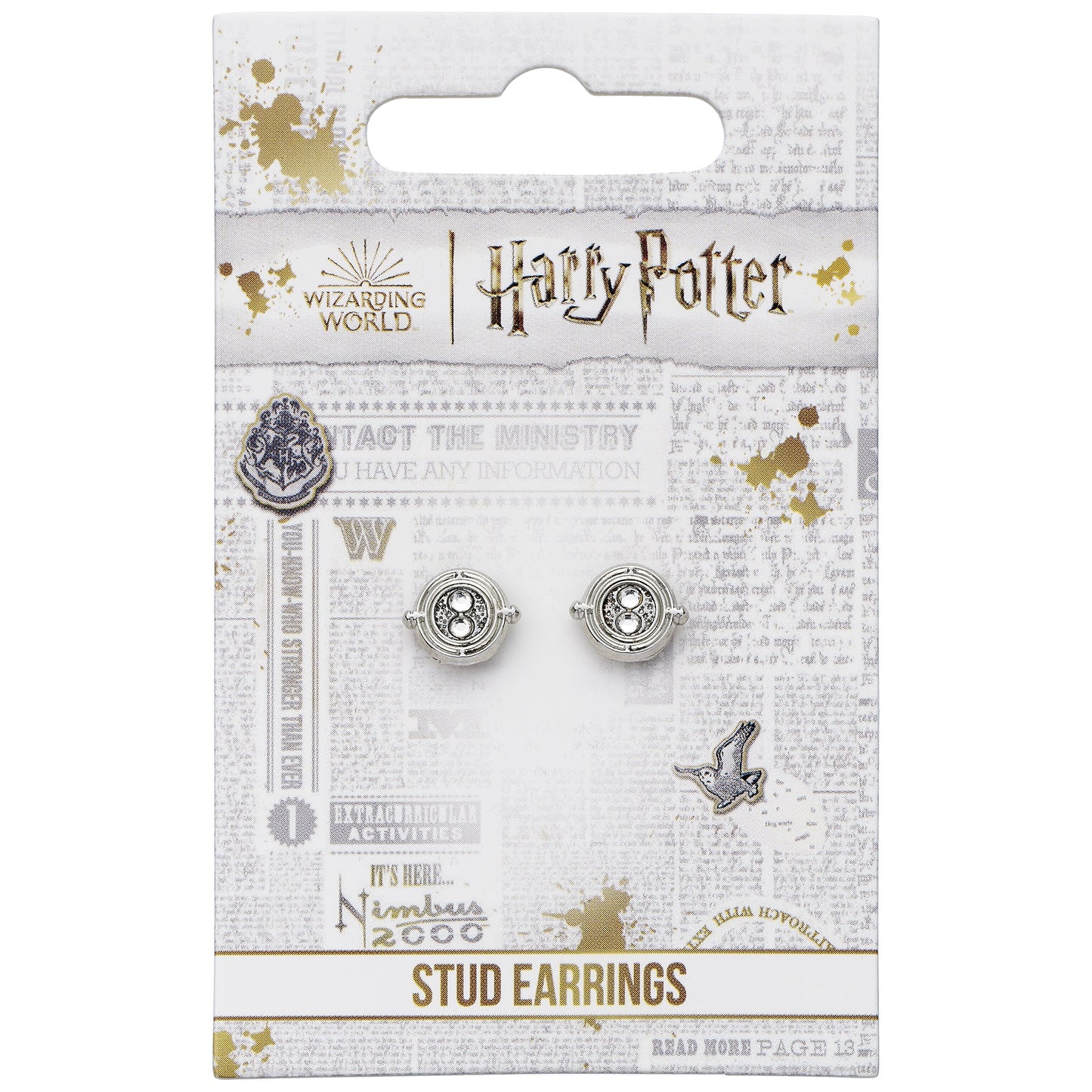 Harry Potter Time Turner Stud Earrings