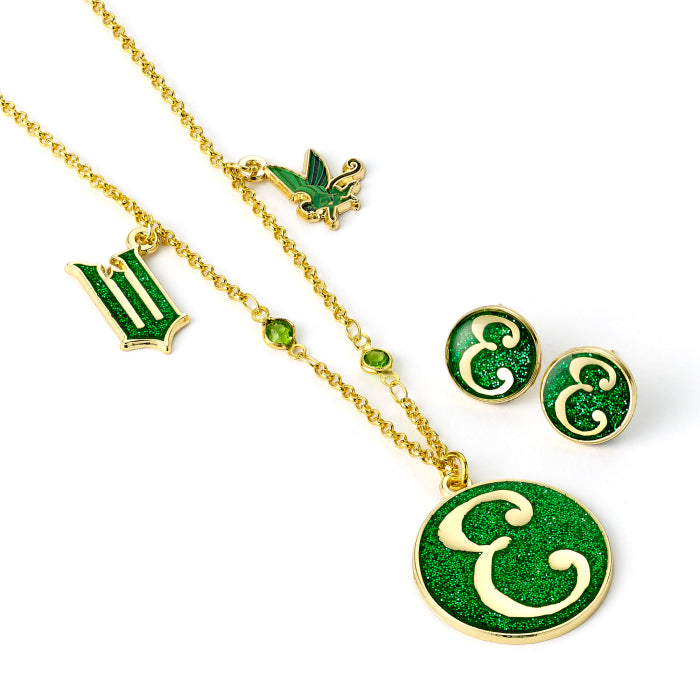 Wicked Elphaba Gift Set With Necklace And Stud Earrings