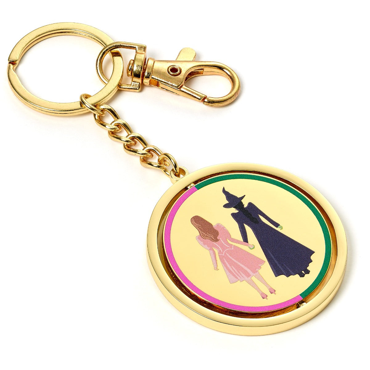 Wicked "I Love Emerald City" Spinning Keyring
