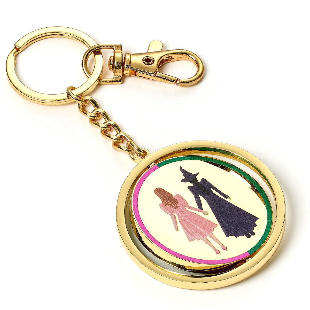 Wicked "I Love Emerald City" Spinning Keyring