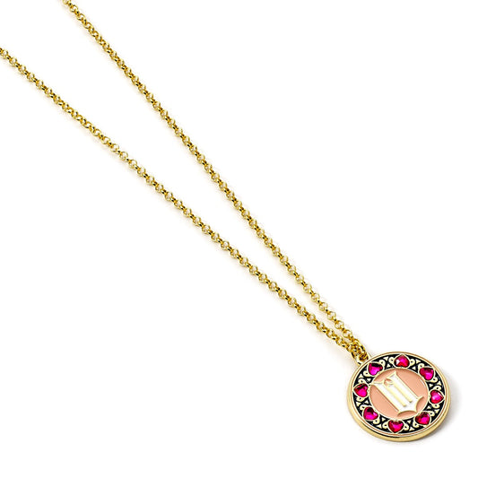 Wicked W logo With Crystals Necklace