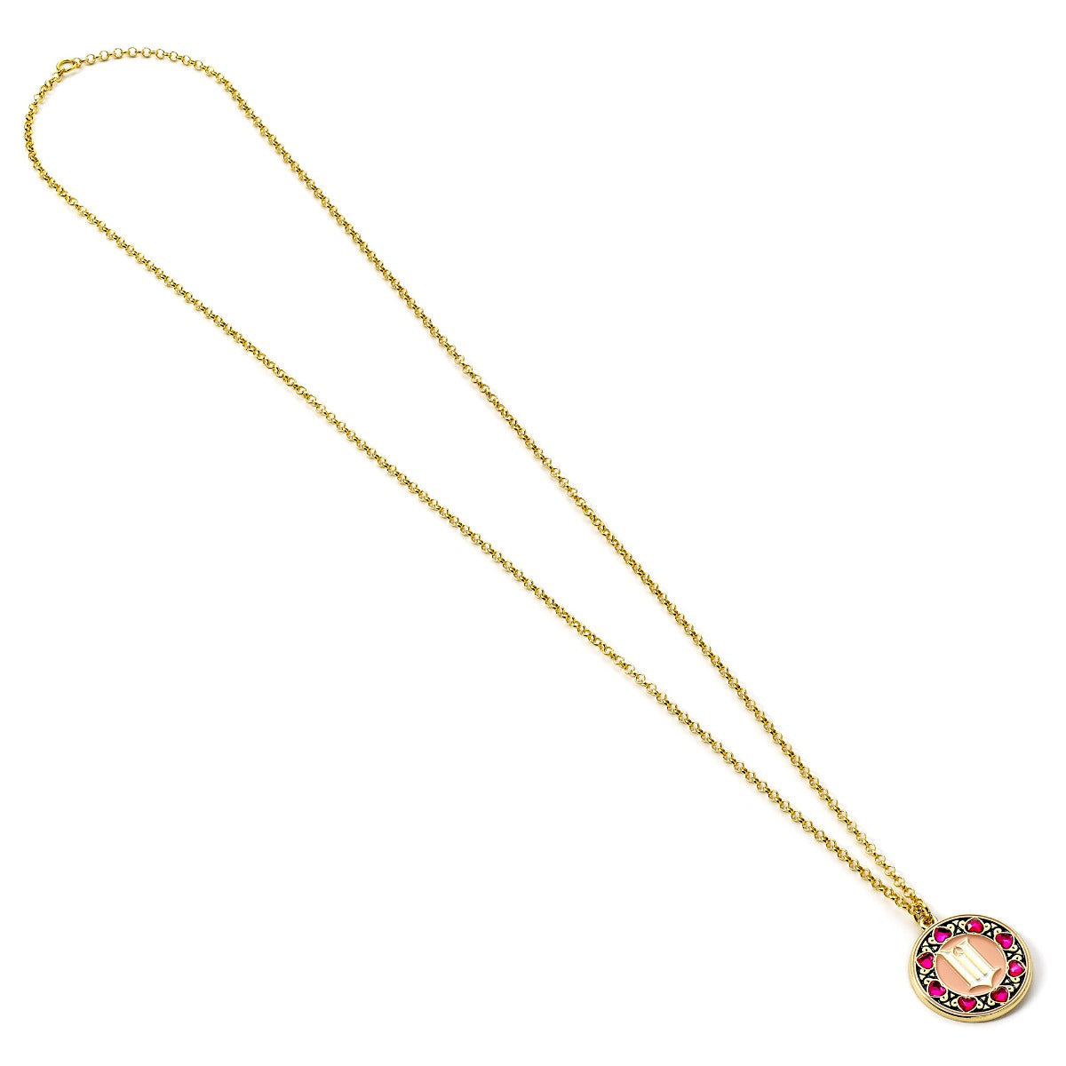 Wicked W logo With Crystals Necklace