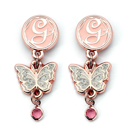 Wicked Glinda Butterfly Drop Earrings