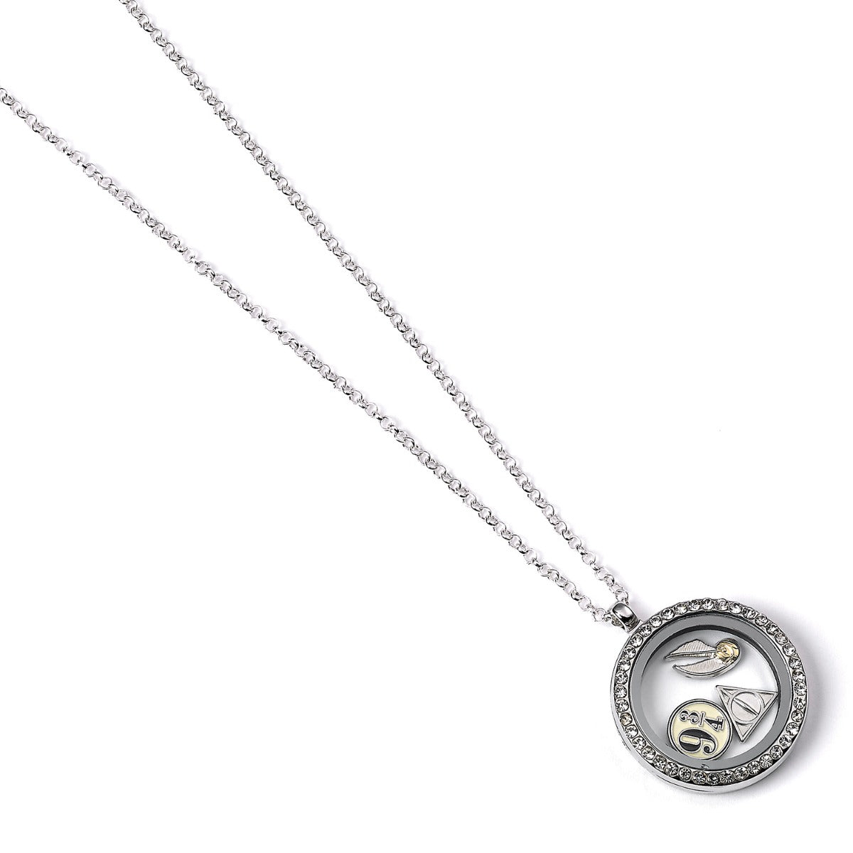 Harry Potter Floating Charm Locket Necklace