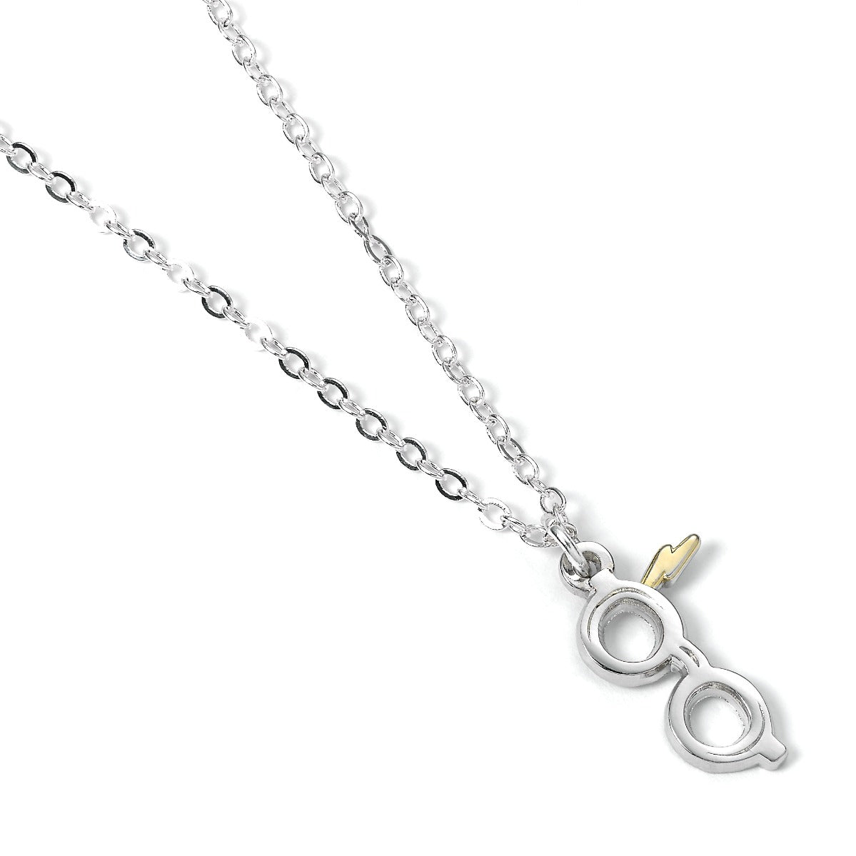 Harry Potter Lightning Bolt & Glasses Necklace