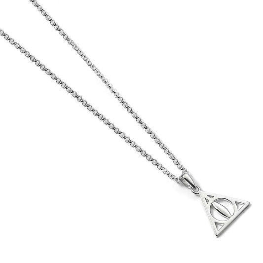 Harry Potter Deathly Hallows Necklace -Sterling Silver