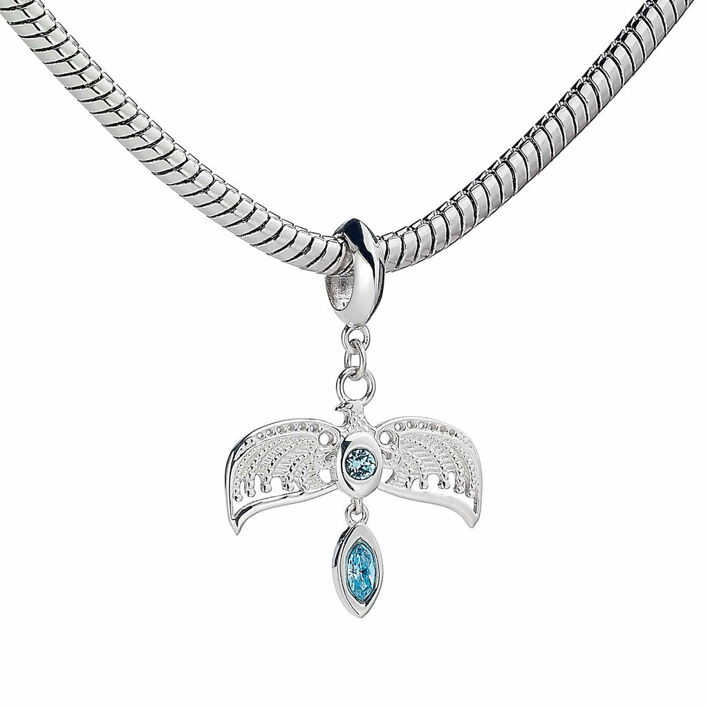 Harry Potter Diadem Charm - Sterling Silver With Crystals
