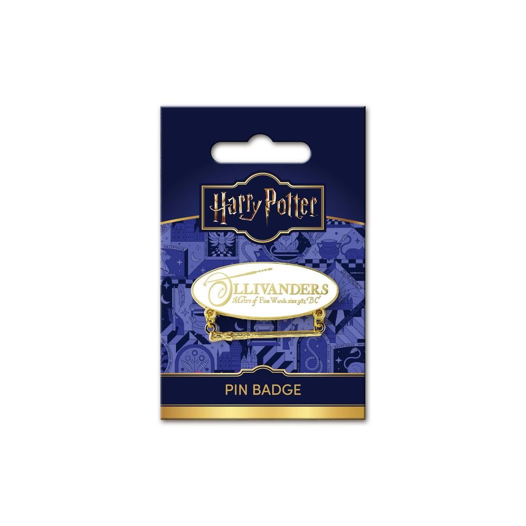 Harry Potter Ollivanders Shop Sign Pin Badge