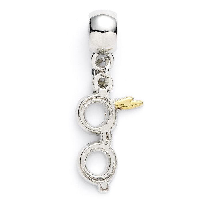 Harry Potter Lightning Bolt With Glasses Charm - Harry Potter Lightning Bolt Pendant Harry Potter Lightning Bolt With Glasses Charm - Harry Potter Lightning Bolt Pendant