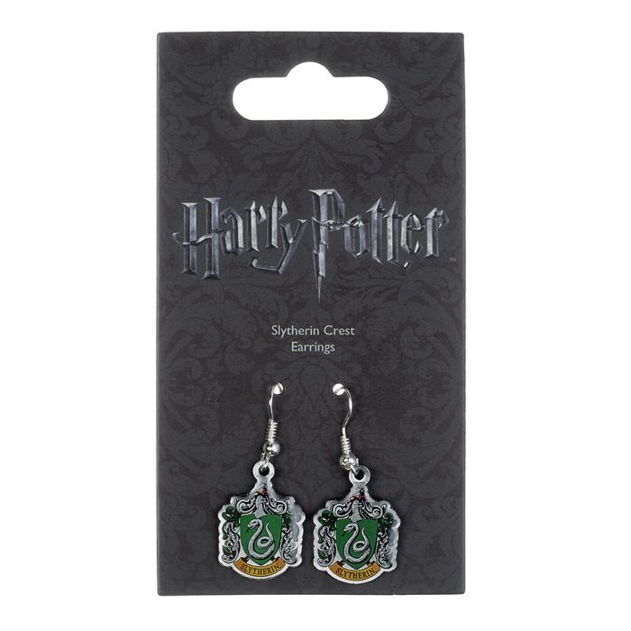 Official Slytherin Crest Earrings The Carat Shop