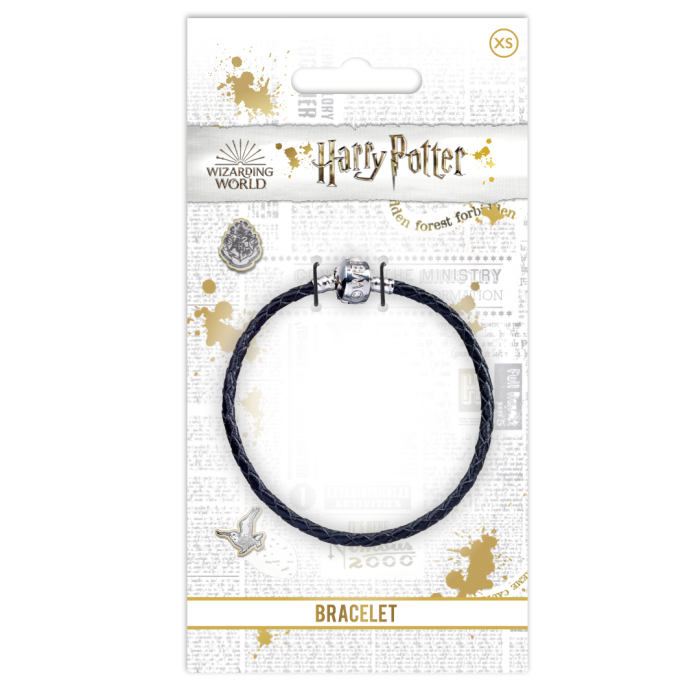 Harry Potter Leather Charm Bracelet The Carat Shop