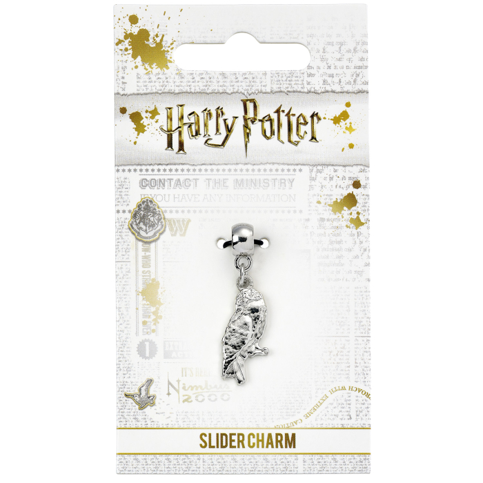Carat Shop Harry Potter - Hedwig the Owl Slider Charm Silver (HP0046)