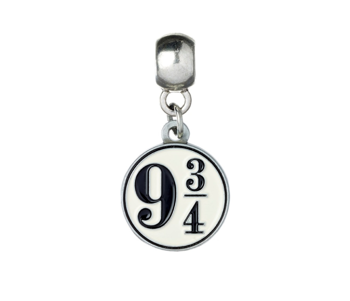 Carat – Set Bracciale Charm Harry Potter – Deathly Hallows, Snitch E 3 Bacchette – Placcato Argento