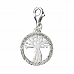 Harry Potter Whomping Willow Clip on Charm with Crystals Elements - HPSC003