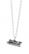 Official Harry Potter Hogwarts Express Train Necklace Sterling Silver - NN0042