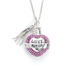 Harry Potter Sterling Silver Love Potion Necklace Embellished with Crystals