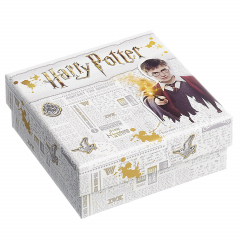 9x9 White Harry Potter Necklace Box