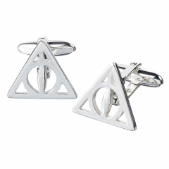 Harry Potter Sterling Silver Deathly Hallows Cufflinks CC0054