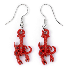 FRIENDS TV Show 3D Lobster Dangle Earrings FTE0013