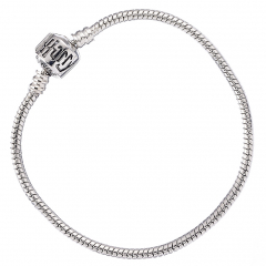 Harry Potter Silver Plated Bracelet for Slider Charms 18cm - HP0028-18