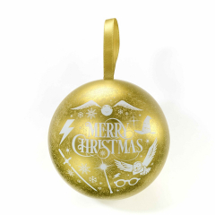 Harry Potter Gold Bauble with Deathly Hallows Keyring HPCB0327