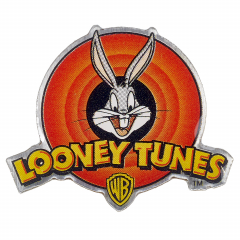 Looney Tunes Bugs Bunny Logo Pin Badge LTPB012