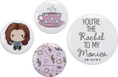 Official Friends Rachel Button Badge Set FTB0007