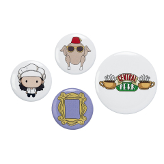 Official Friends Monica Button Badge Set FTB0008