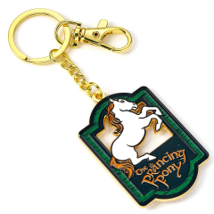 The Lord of The Rings Prancing Pony Pub Sign Keyring