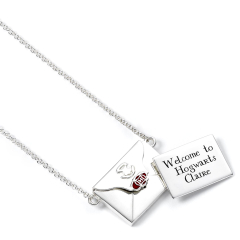 Official Harry Potter Sterling Silver Personalised Hogwarts Acceptance Letter - NNP0017