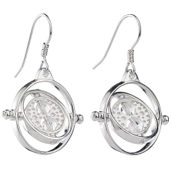 Harry Potter Time Turner Drop Earrings with Crystal Elements - HPSE021