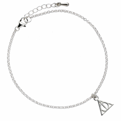 Harry Potter Sterling Silver Deathly Hallows Bracelet SCB054